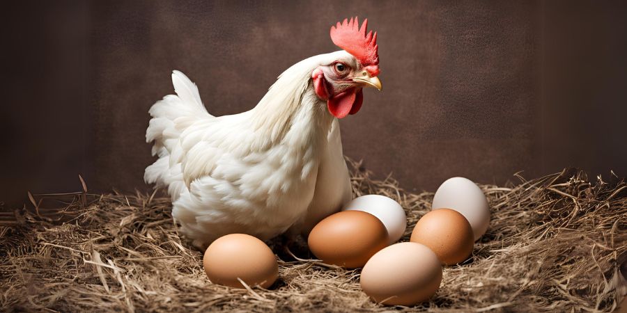 Wie viele Eier legt ein Huhn